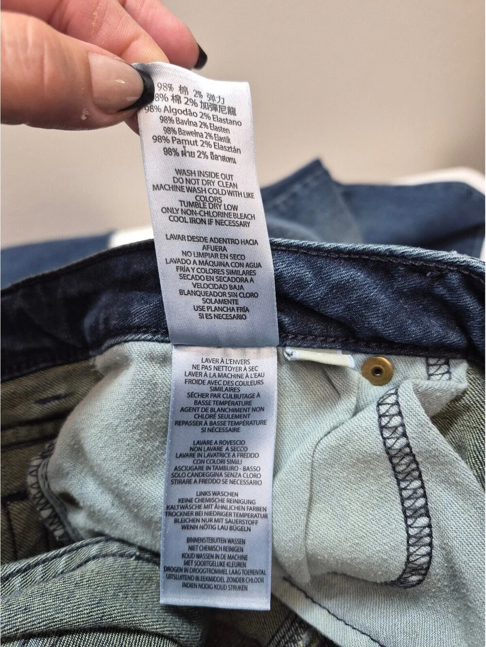 Michael Kors Women's Blue Denim Jeans Slim Fit Size 6 B373